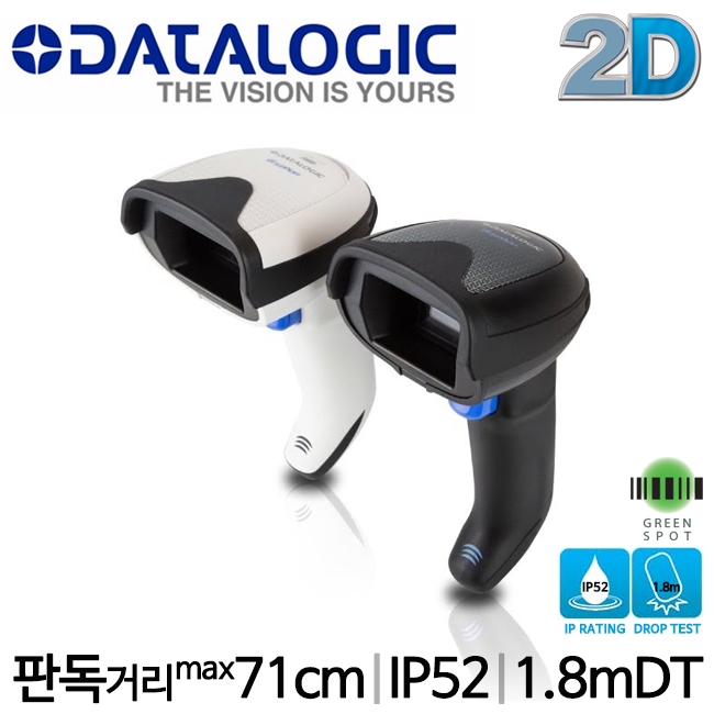 [DATALOGIC] 데이타로직 2D바코드스캐너 GD4590 USB/SERIAL/1D/2D스캐너/유선/이차원바코드