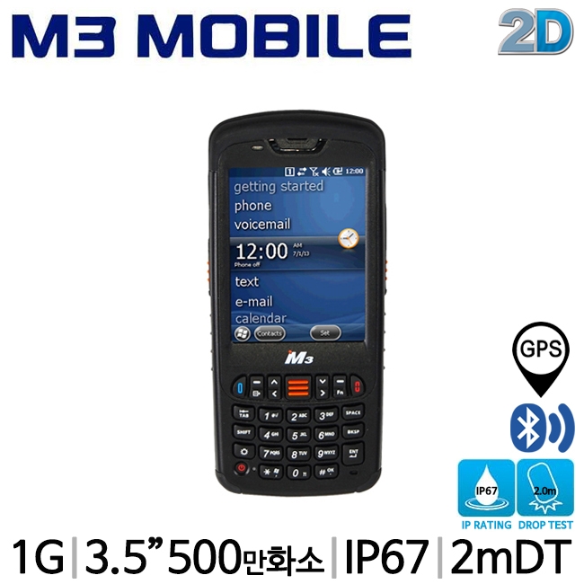 [M3 MOBILE] 엠쓰리모바일 산업용 PDA M3 BLACK, M3 BK10
