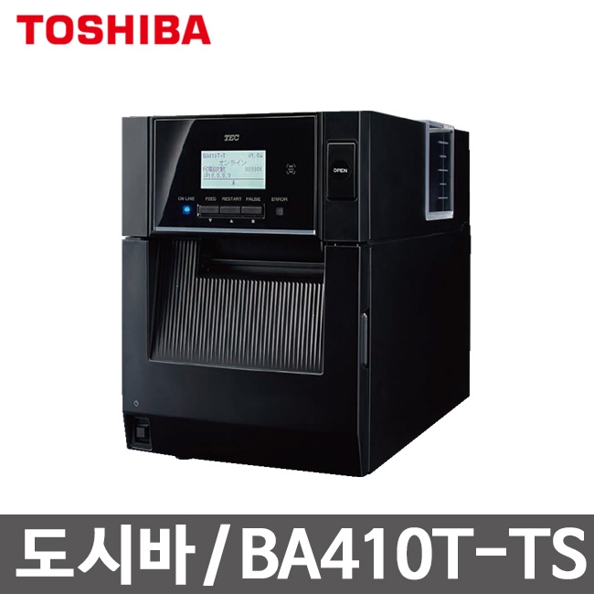 [도시바] BA410T-TS12 산업용 바코드프린터 (300dpi) 열전사 감열 TOSHIBA
