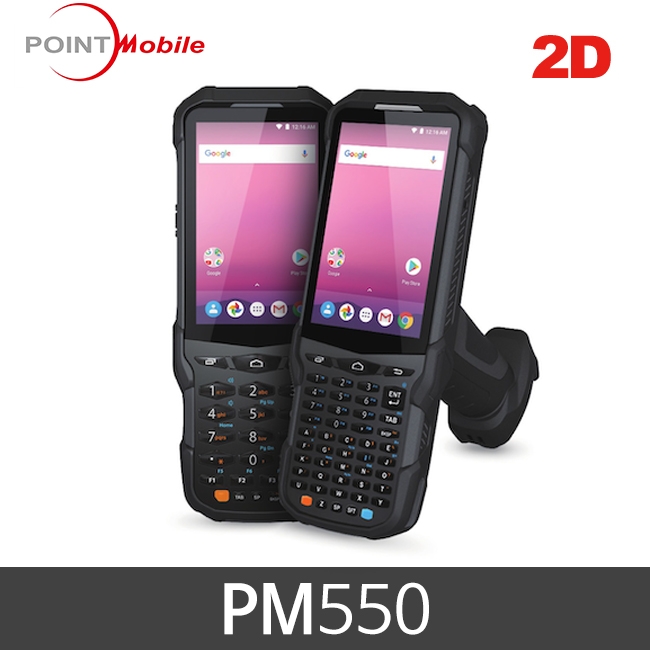 [포인트모바일] PM550산업용 PDA 바코드스캐너 안드로이드 LTE 1D 2D