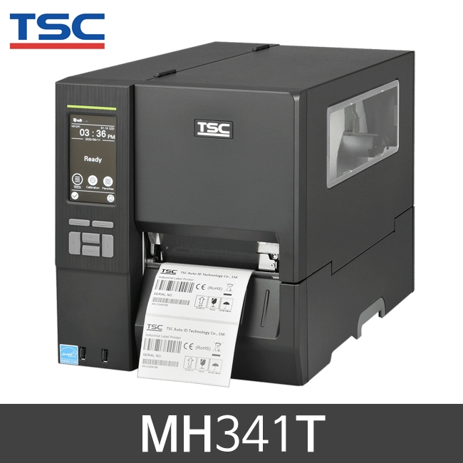[TSC] MH341T 산업용 바코드프린터(MH241후속) 열전사 감열 300dpi